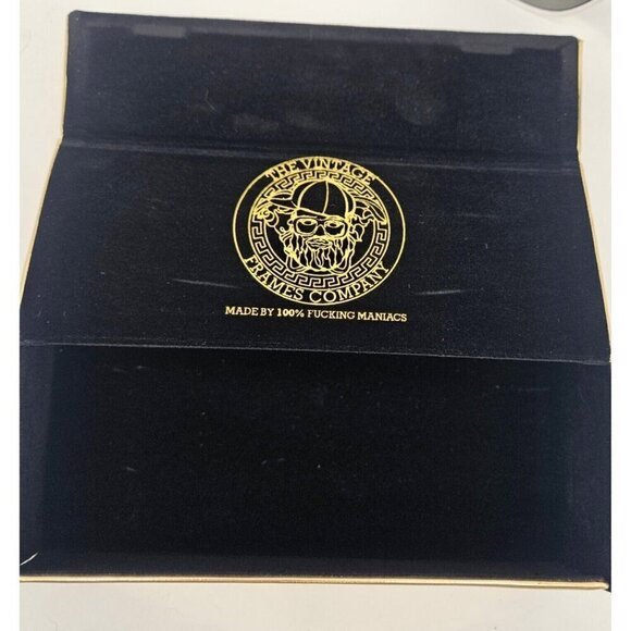 New Vintage Frames Company Corey Shapiro Creatchman Sunglasses Transparent - Picture 7 of 7